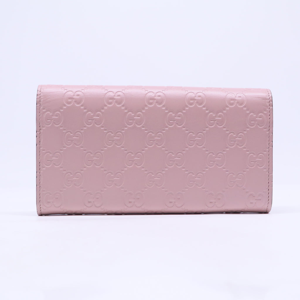 Interlocking G Logo Leather Wallet W20508