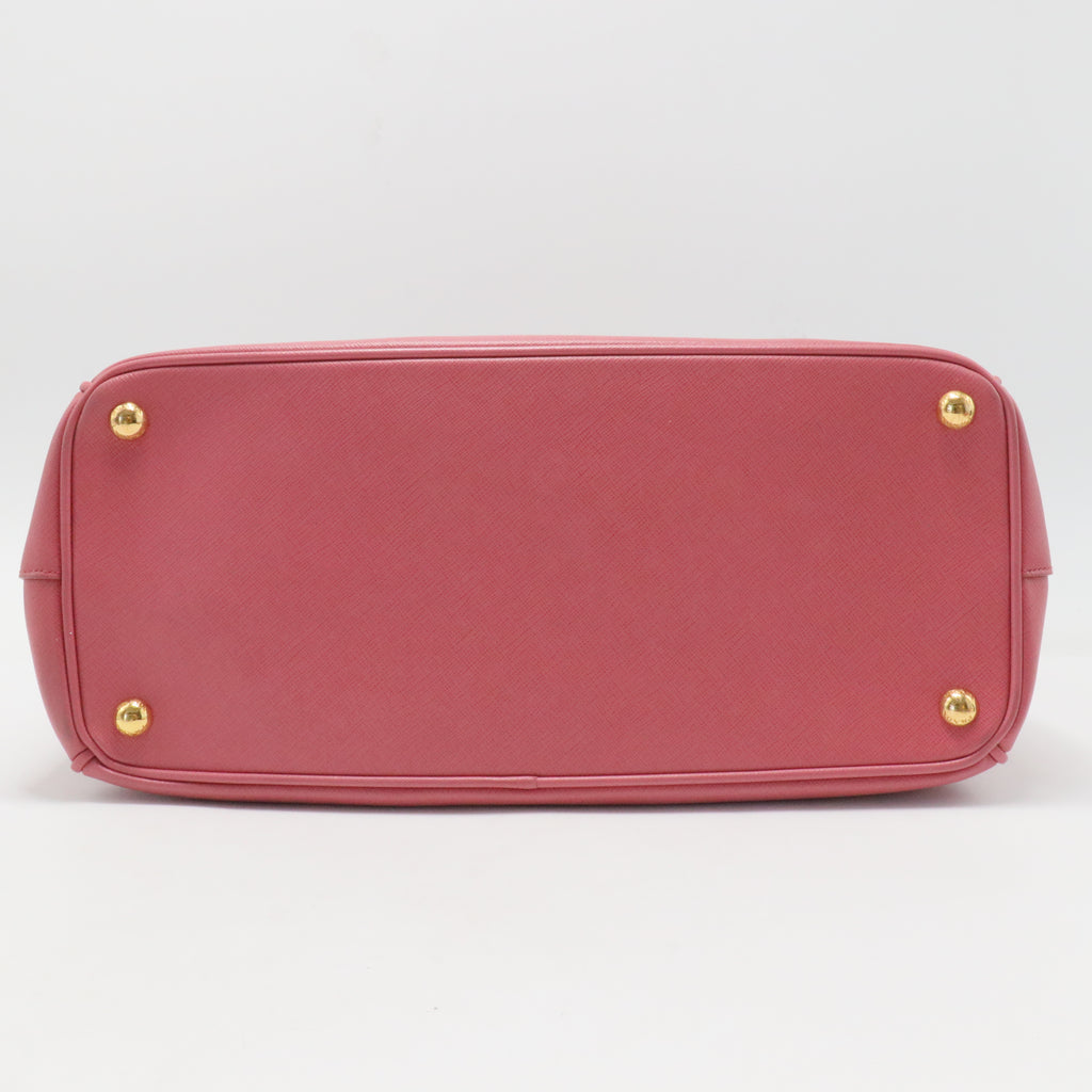 Saffiano Medium Galleria Double Zip Tote