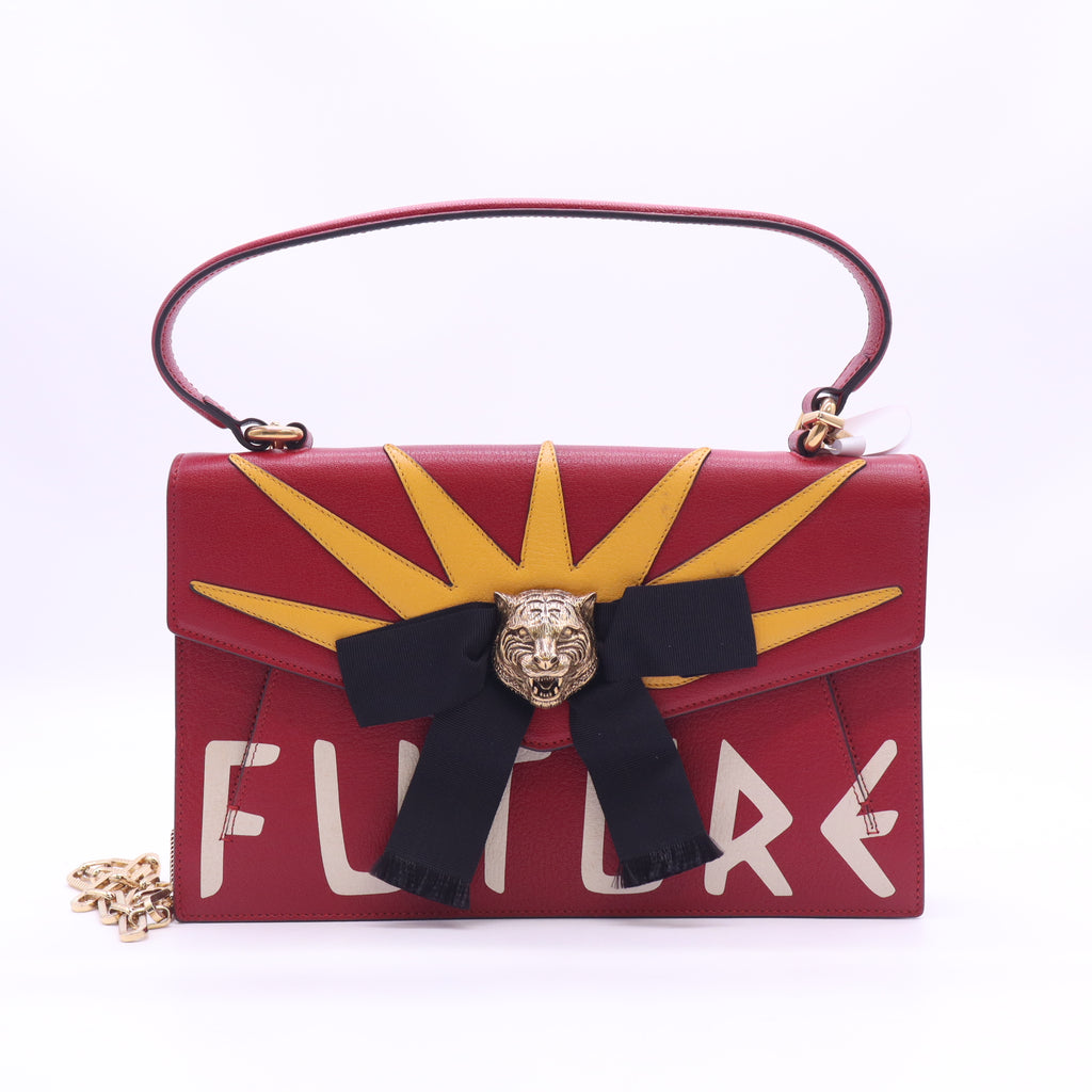 Gucci Calfskin Osiride "Future" Top Handle Shoulder Bag B24480
