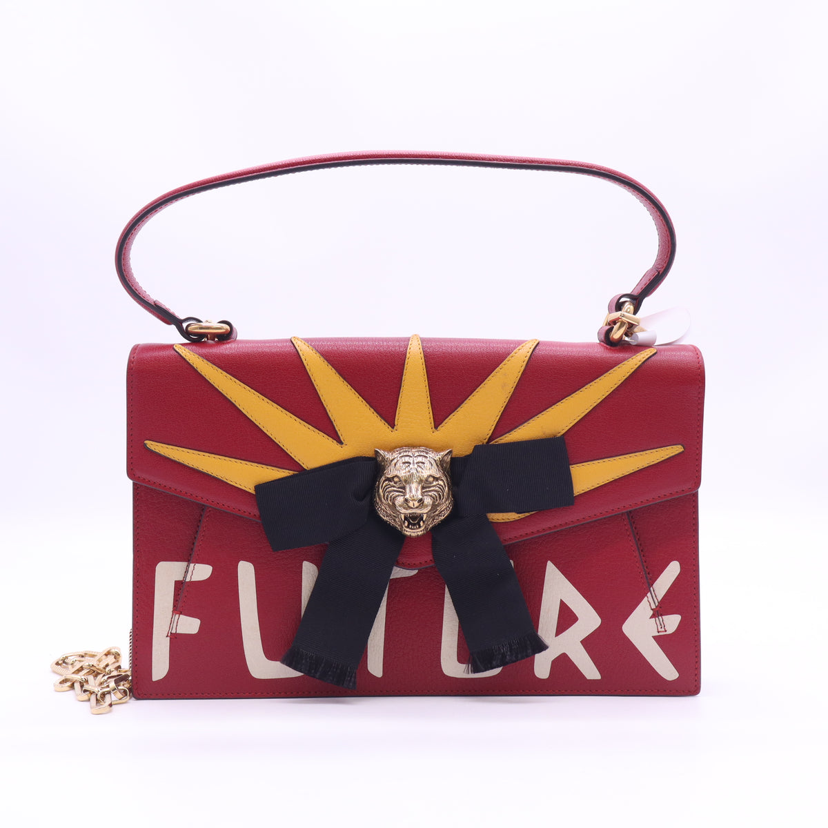 Gucci Calfskin Osiride "Future" Top Handle Shoulder Bag B24480