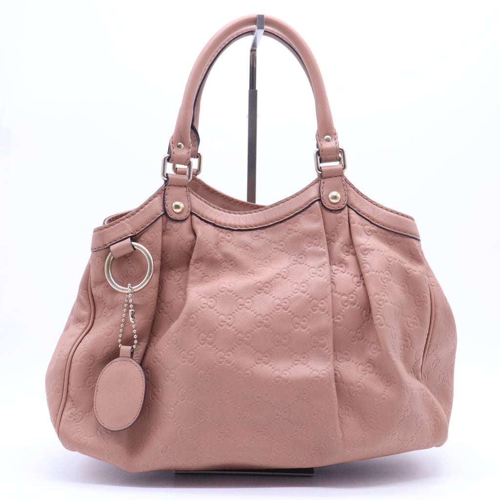 Gucci Guccissima Medium Sukey Tote Beige B20486