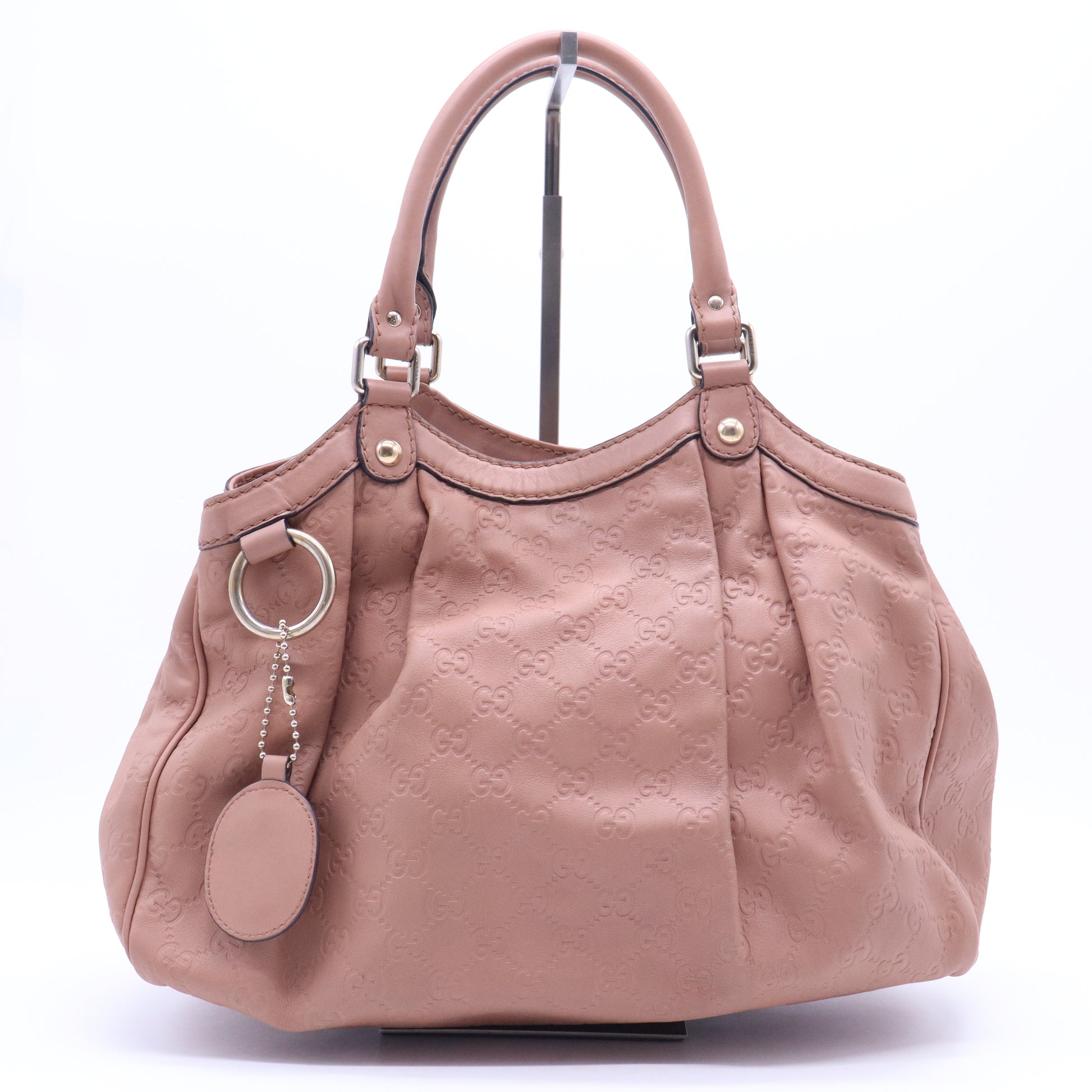 Gucci Guccissima Medium Sukey Tote Beige B20486