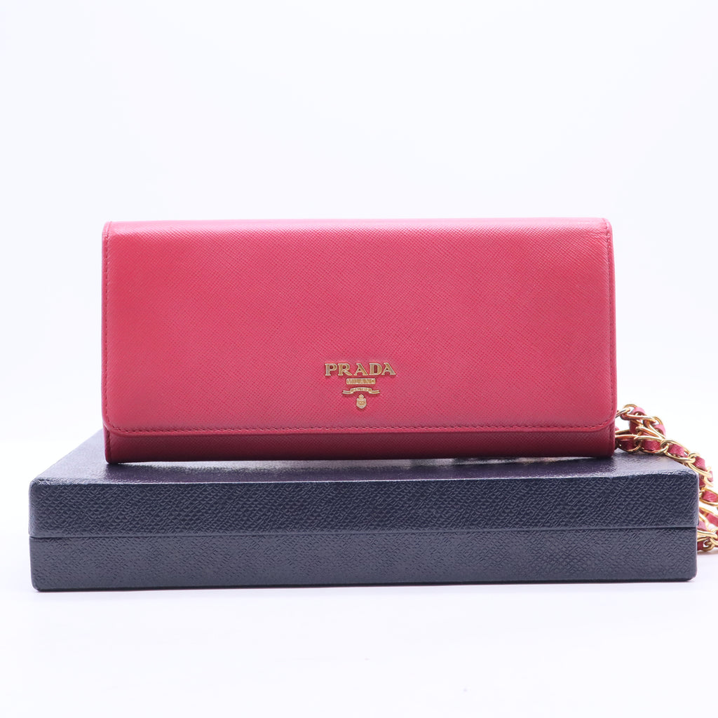 Saffiano Leather Clutch W20047