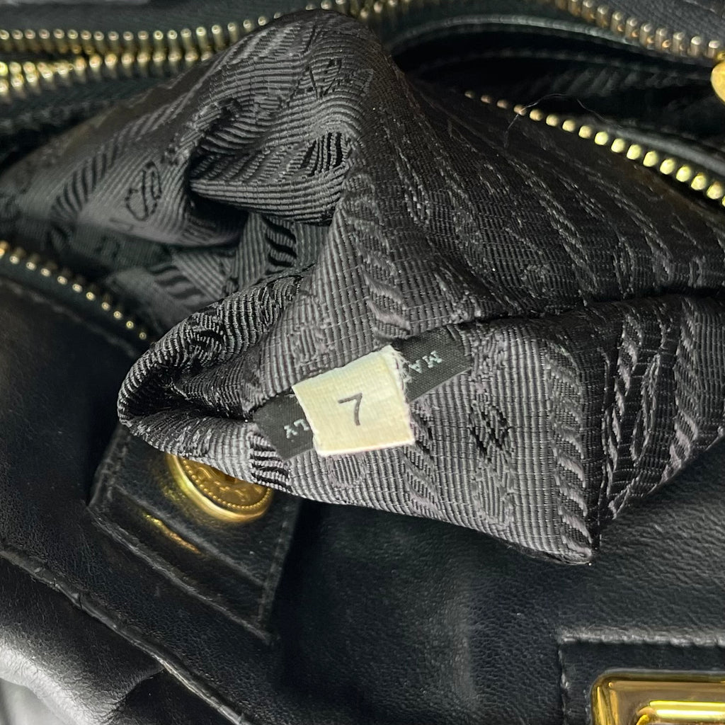 Nappa Gaufre Tote w/ Strap twins
