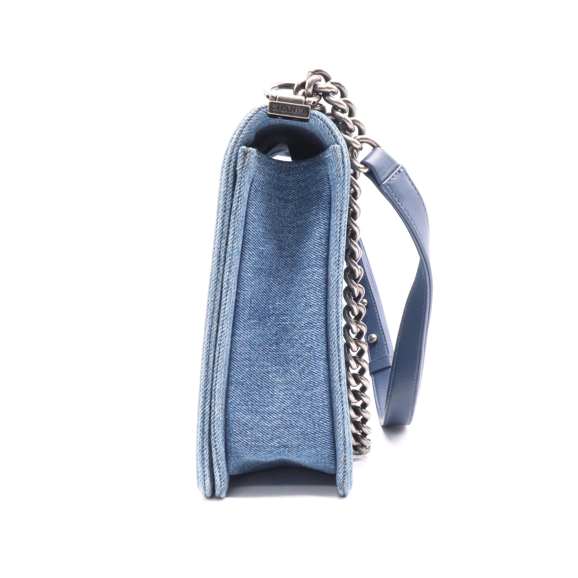 GUCCI Denim XL Boy Bag Twins
