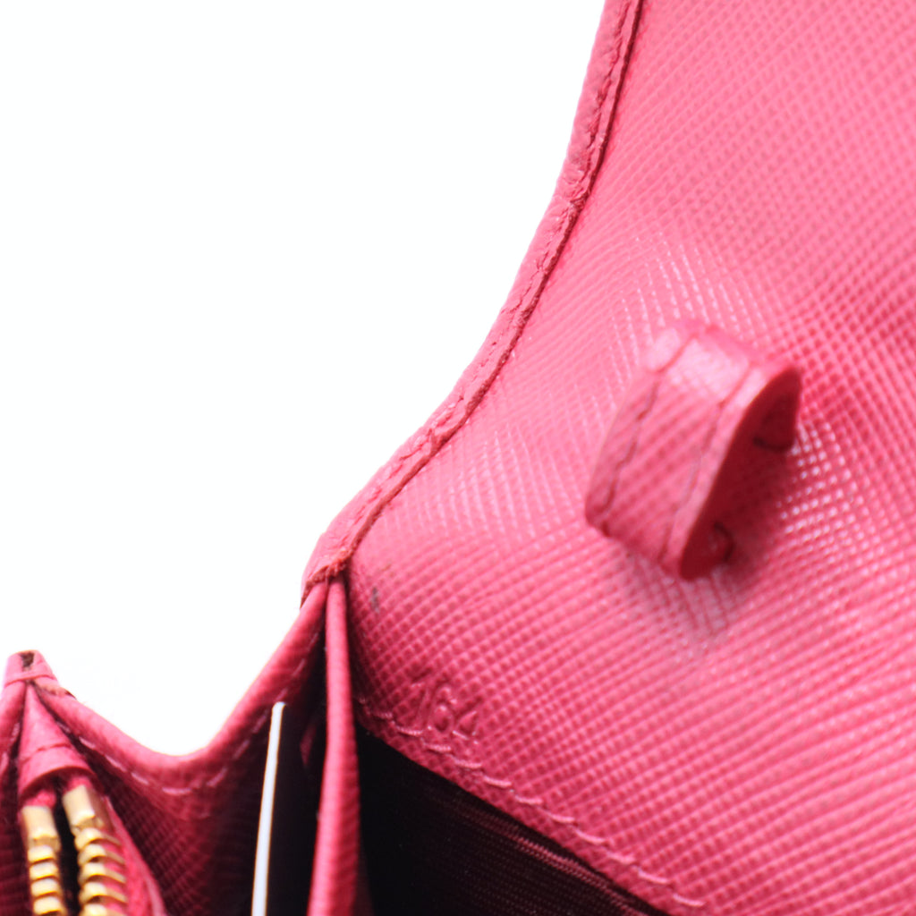 Saffiano Leather Clutch W20047