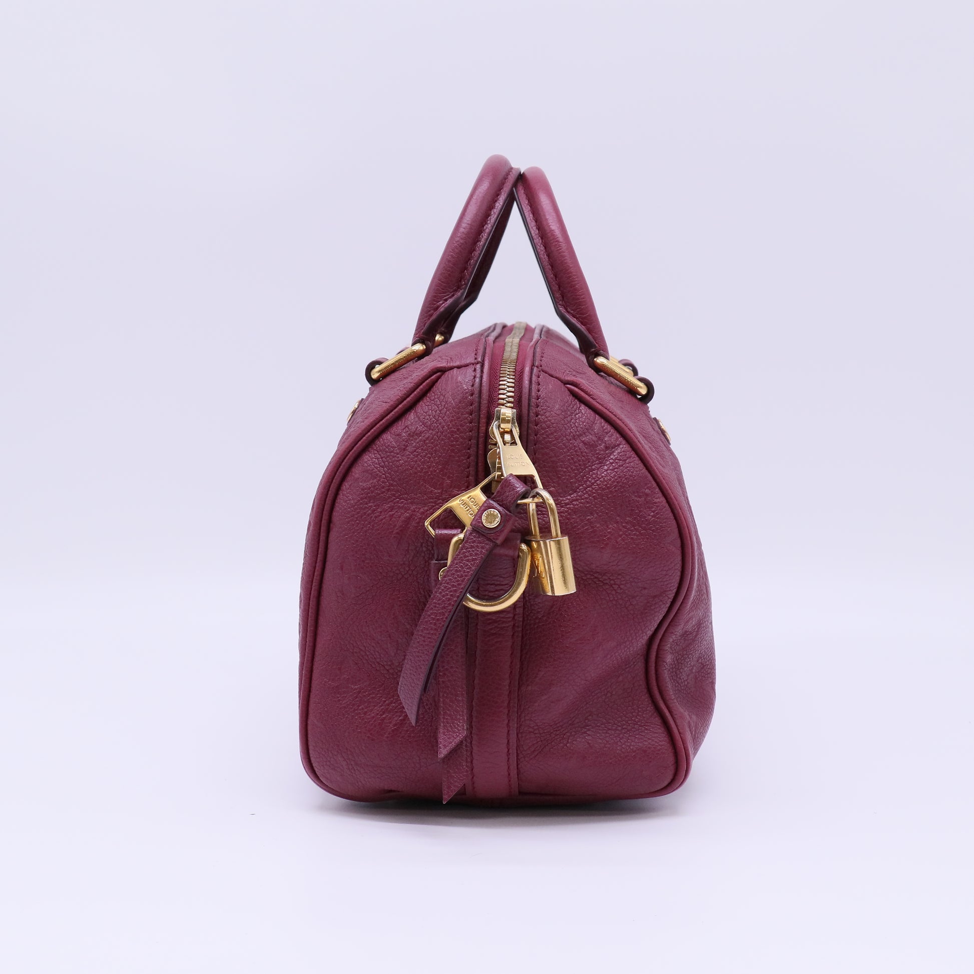 Louis Vuitton Monogram Empreinte Speedy 25 Bag twins B22437