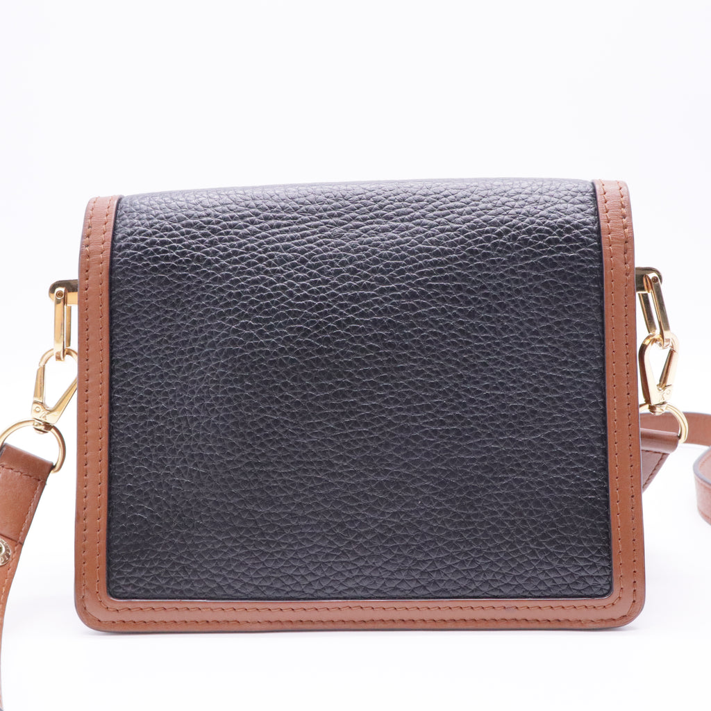 Dauphine Shoulder Bag Taurillon Leather Mini