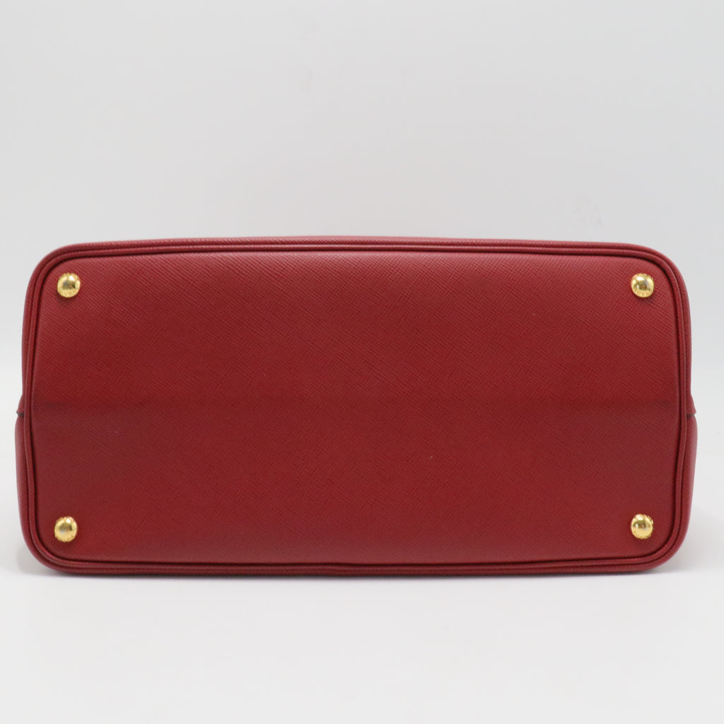 Saffiano Cuir Large Double Bag