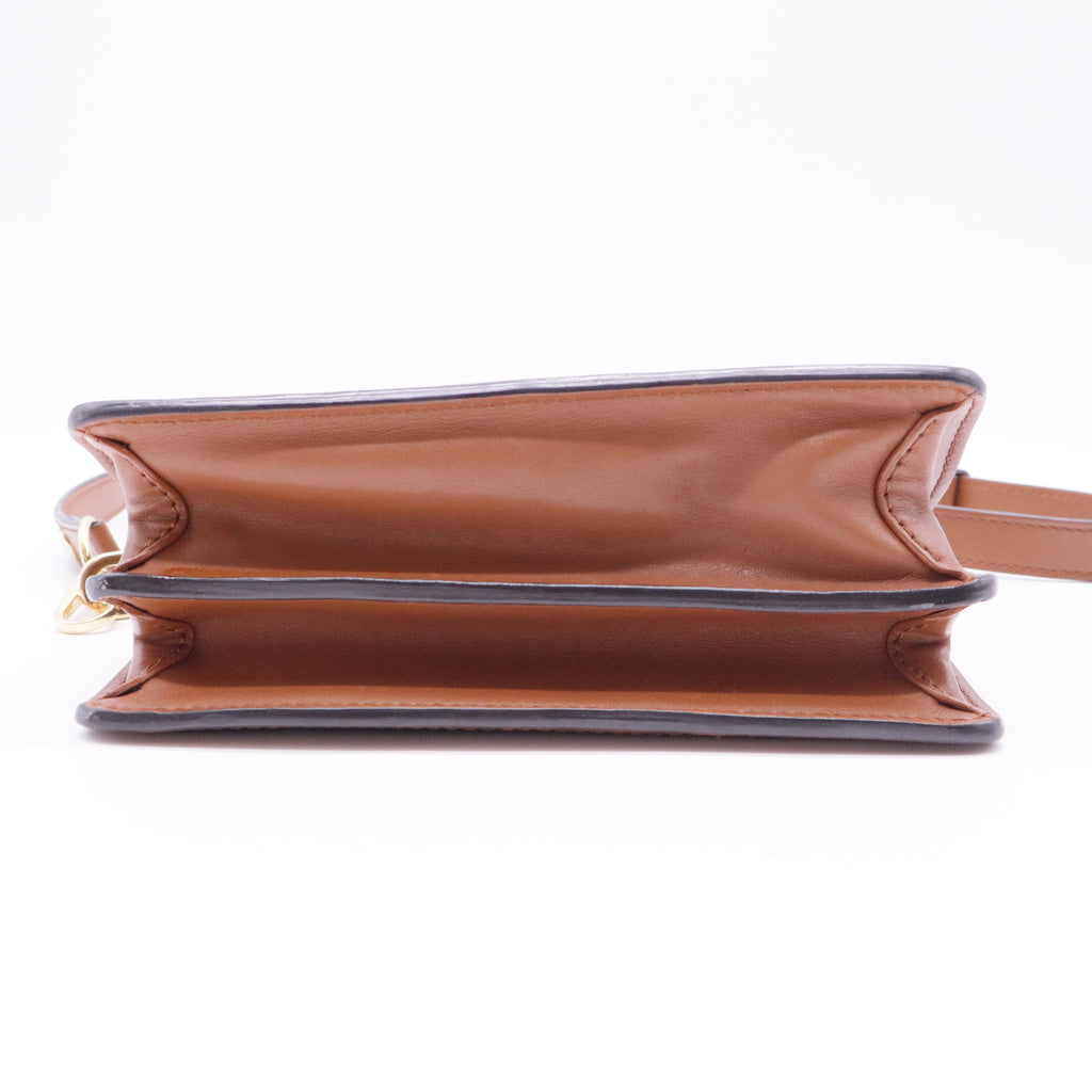 Dauphine Shoulder Bag Taurillon Leather Mini