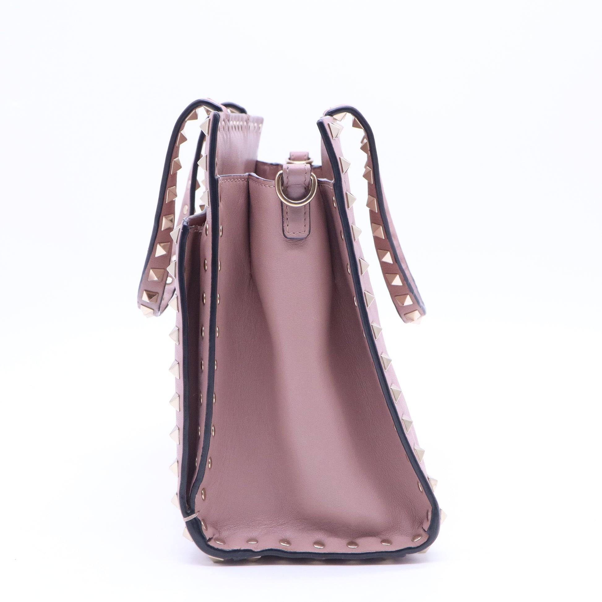 Small Rockstud Grainy Calfskin Crossbody Bag B21226
