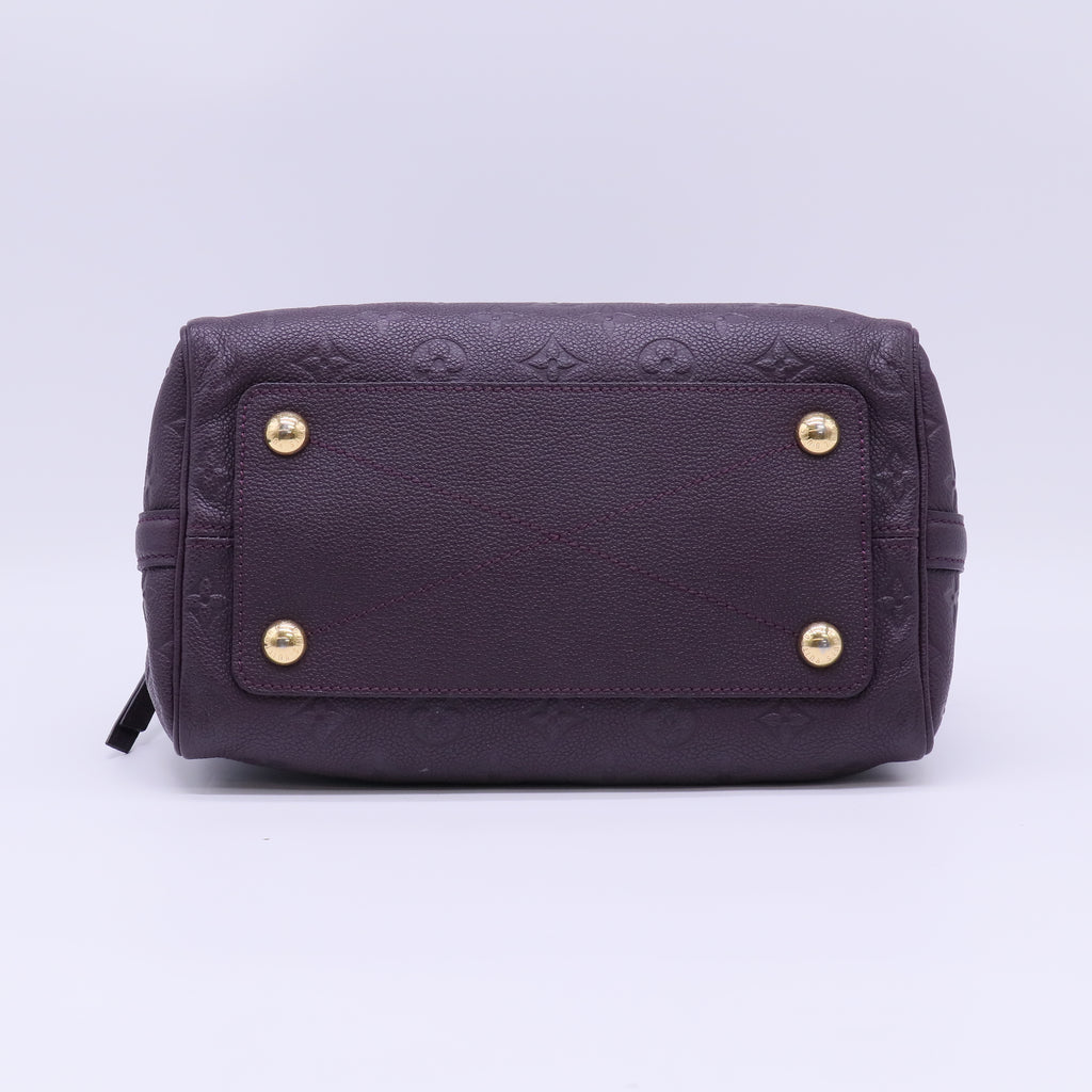 Louis Vuitton Monogram Empreinte Speedy Bandouliere 25 twins B22357