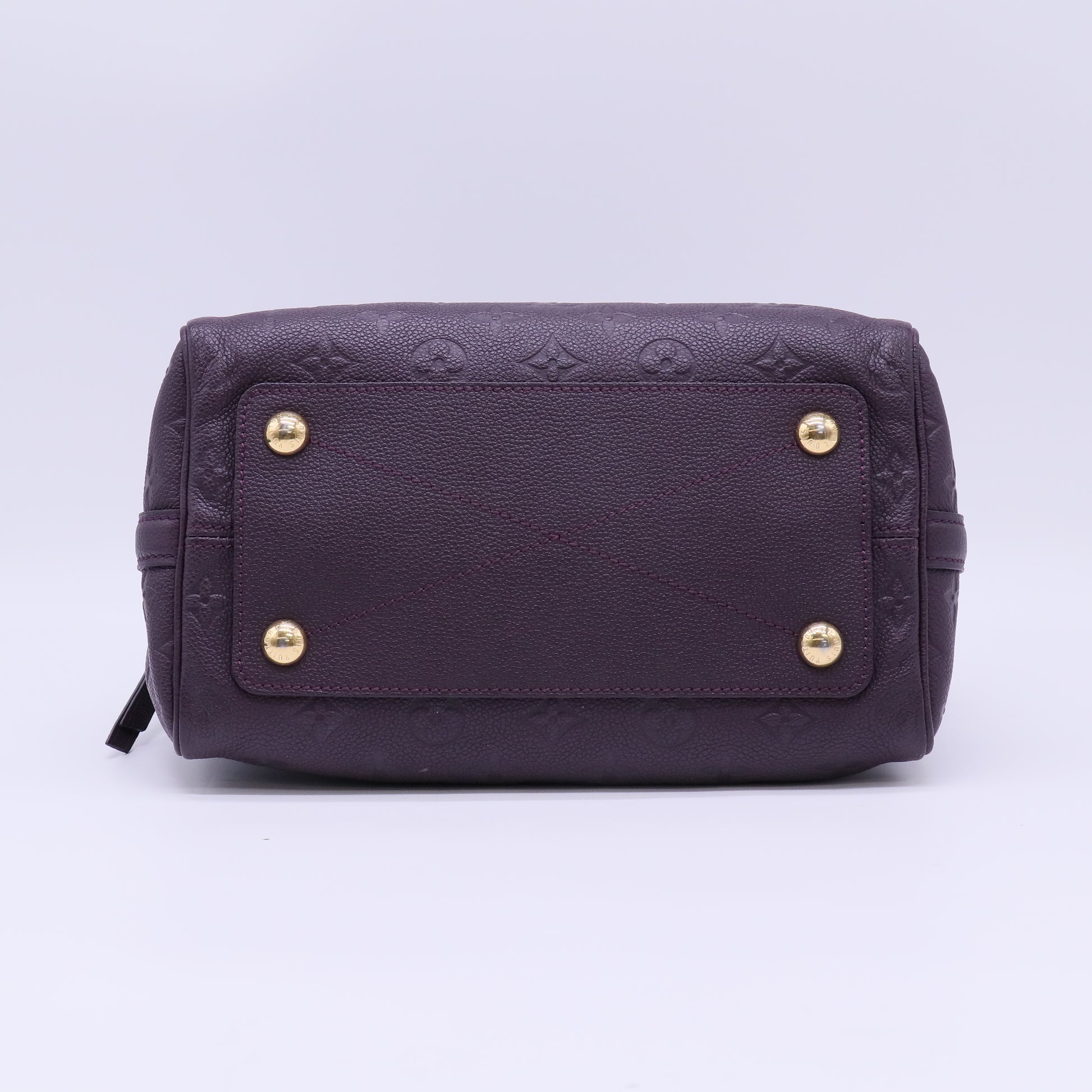 Louis Vuitton Monogram Empreinte Speedy Bandouliere 25 twins B22357