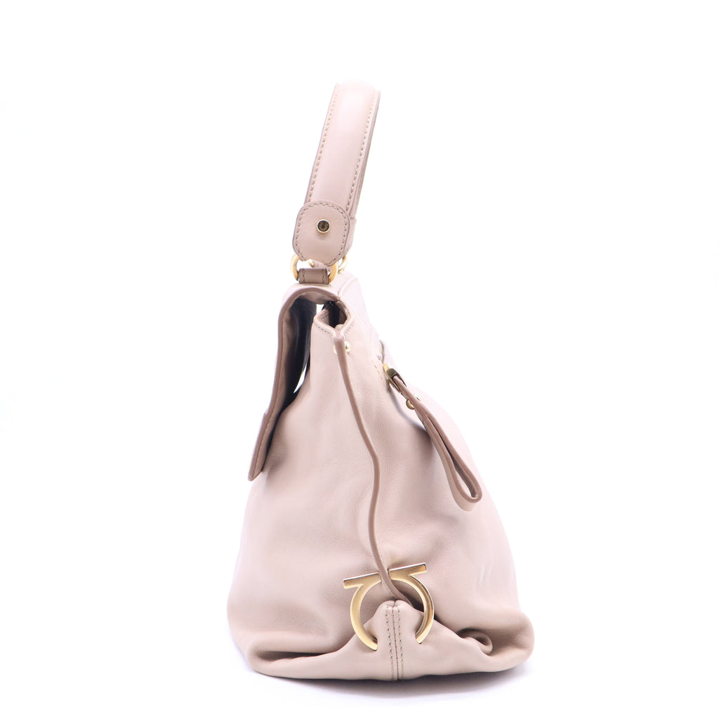 Salvatore Ferragamo Sofia Satchel Smooth Leather B20419