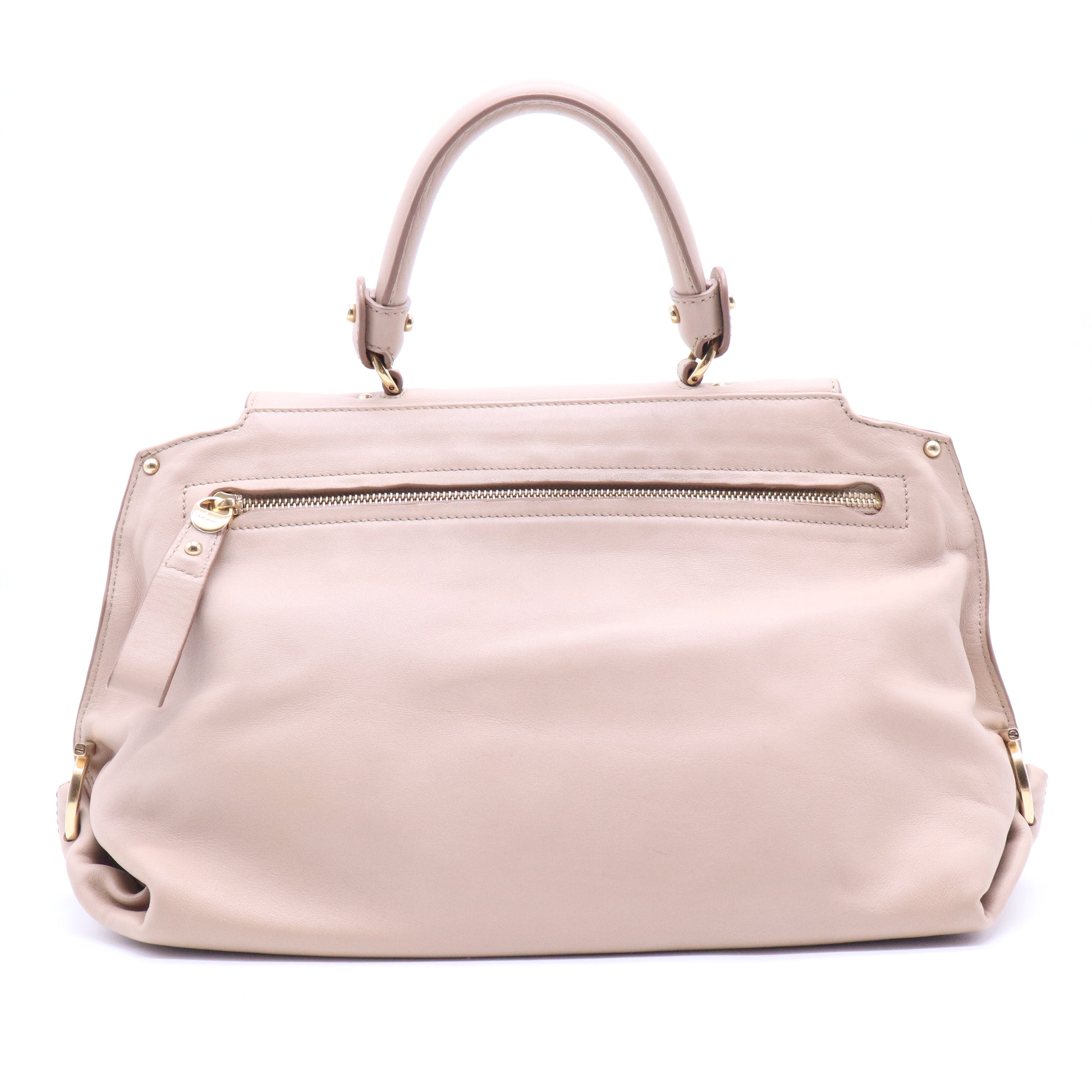 Salvatore Ferragamo Sofia Satchel Smooth Leather B20419