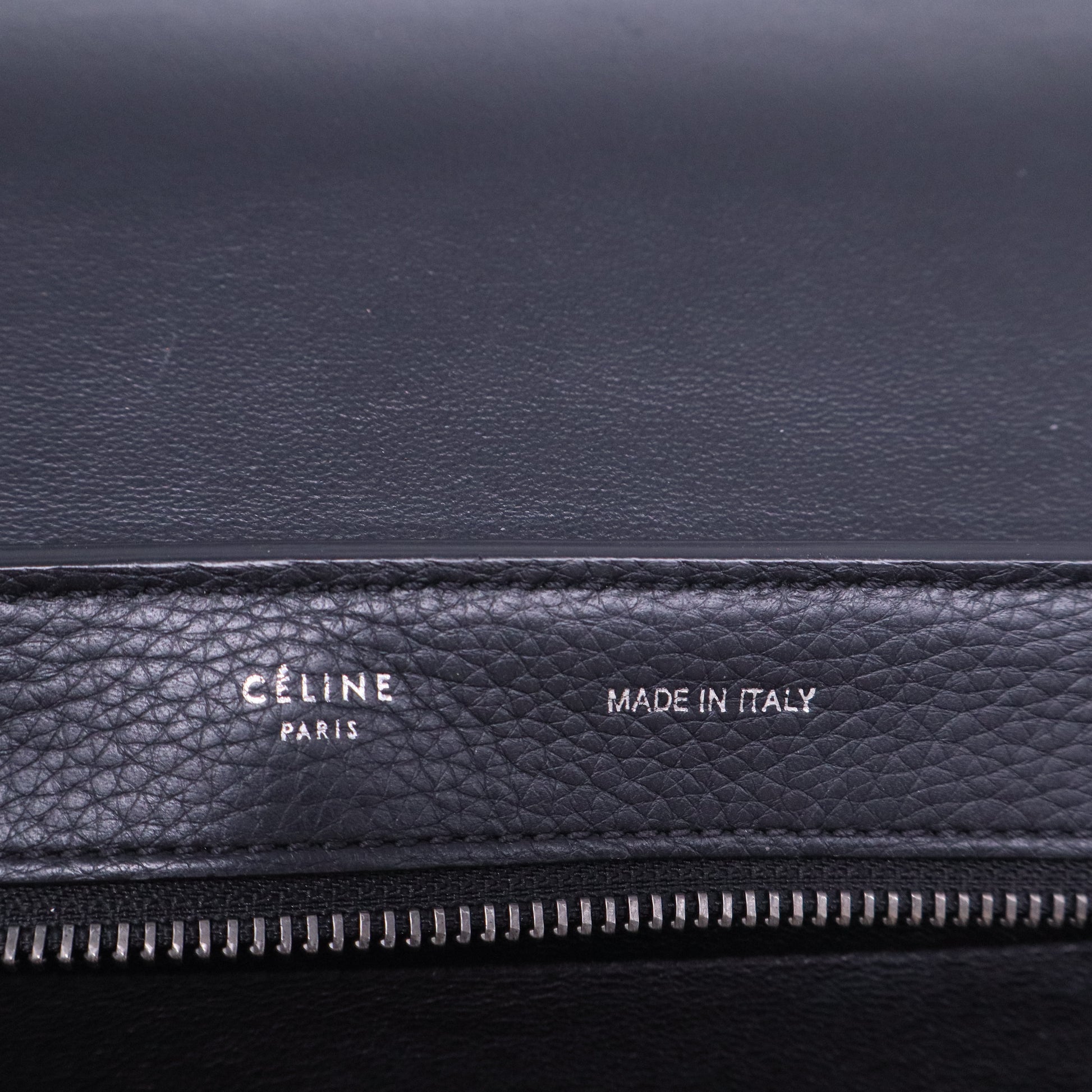 Black Leather and Suede Medium Trapeze Bag B20271