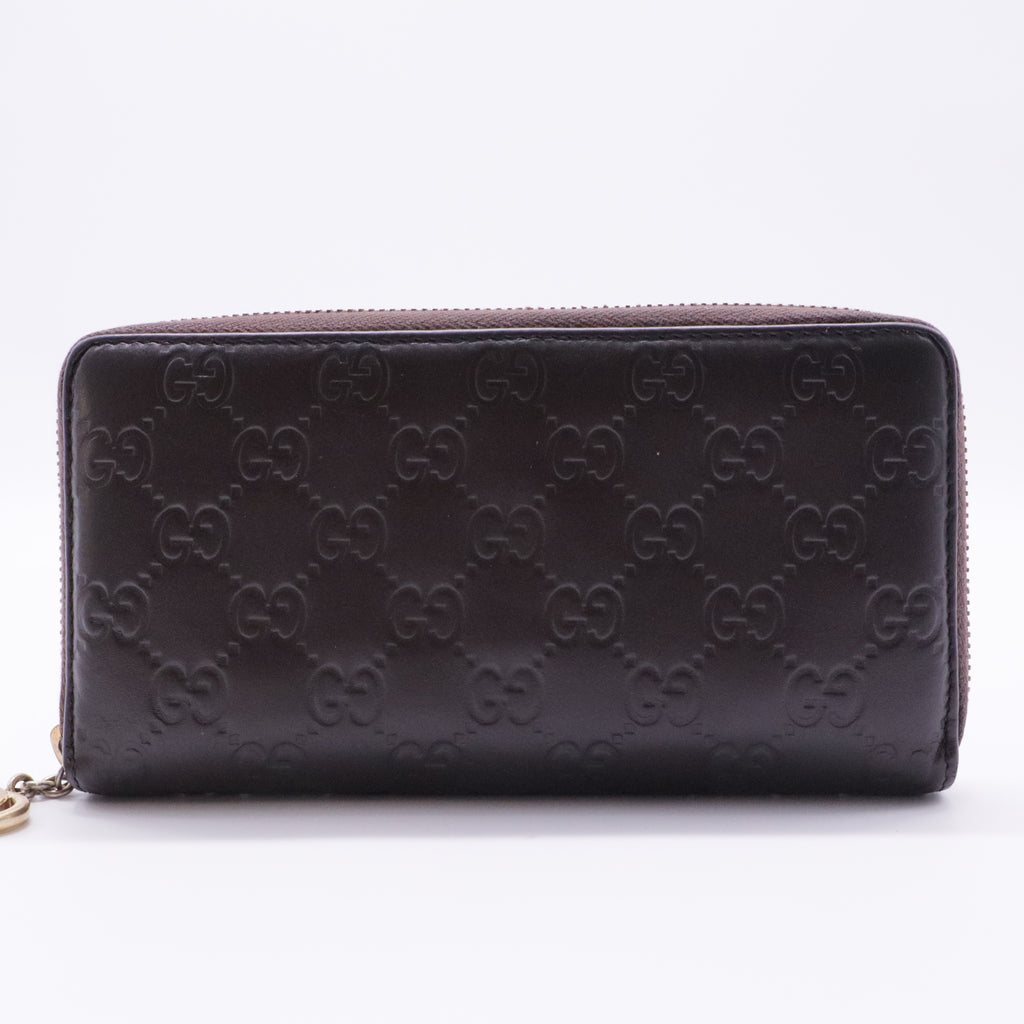 Leather Printed Continental Wallet