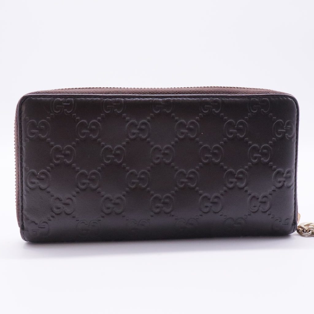 Leather Printed Continental Wallet