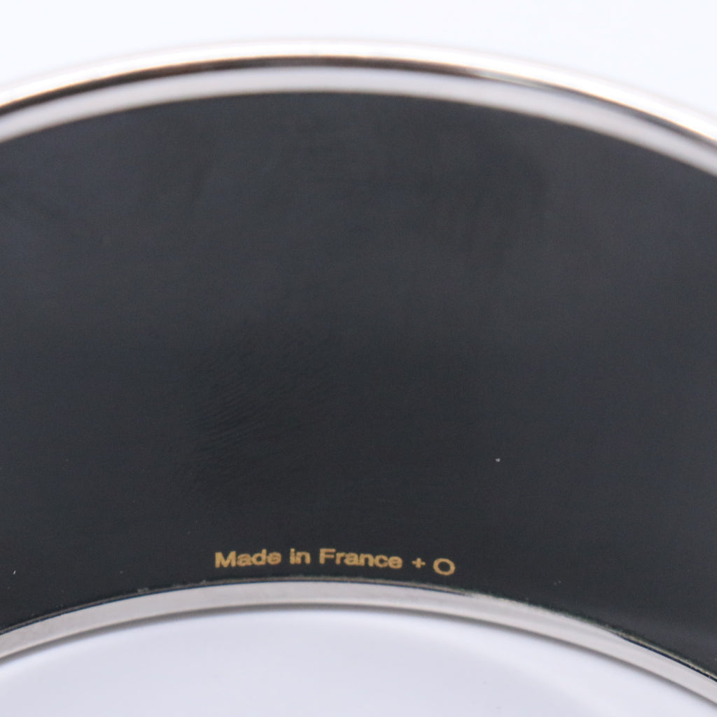 Extra Wide Enamel Bangle Bracelet W11248 twins
