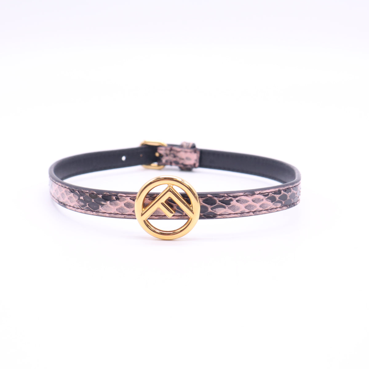Fendi Animalier "F is Fendi" Python Bracelet W23370