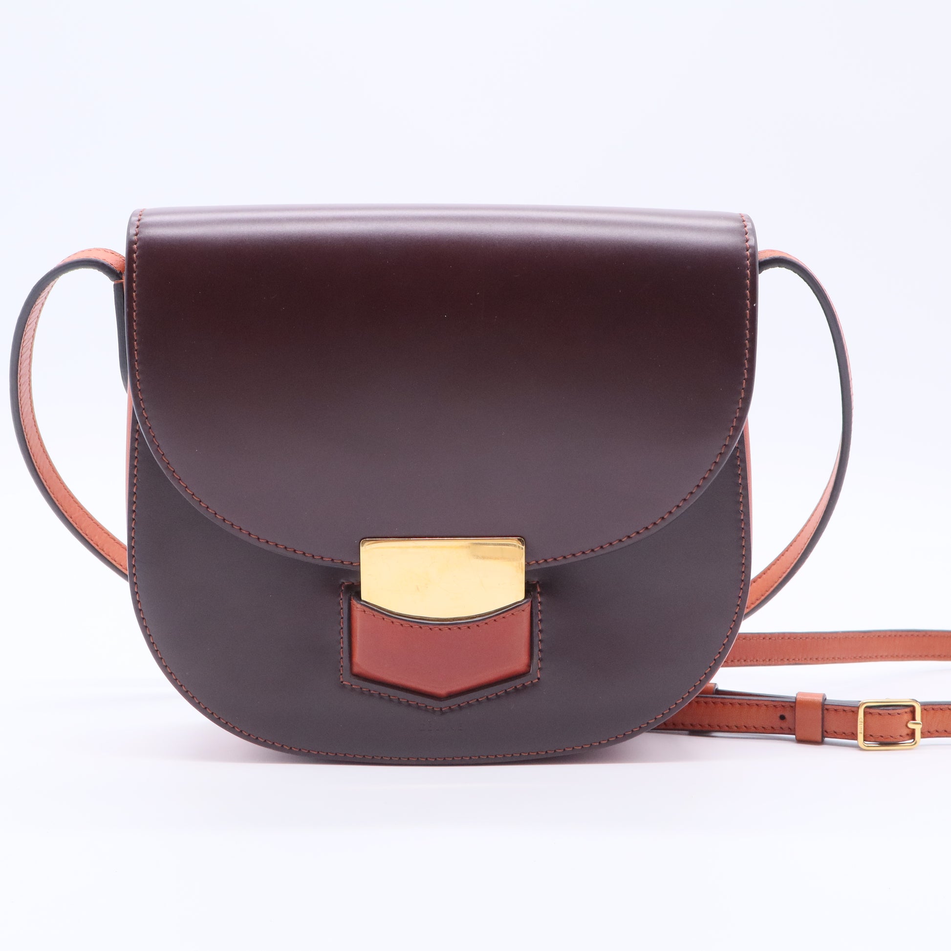 Small Bicolor Trotteur Bag Twins