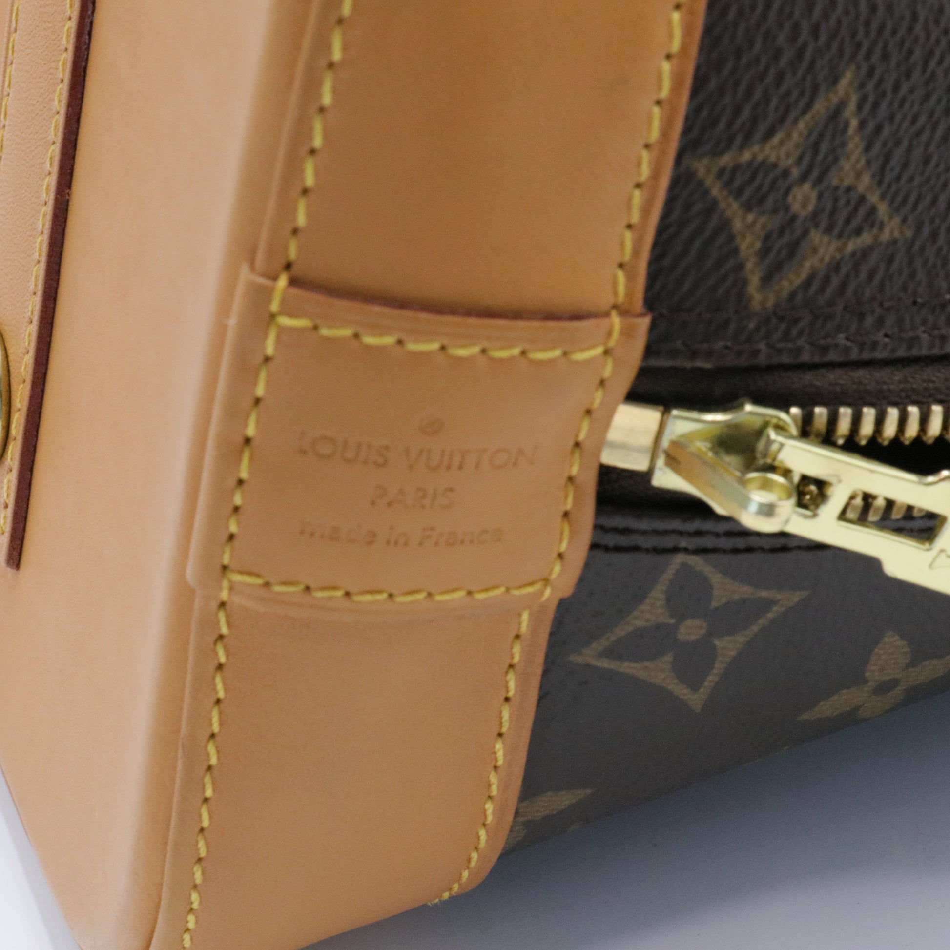 Alma Monogram Handbag MM
