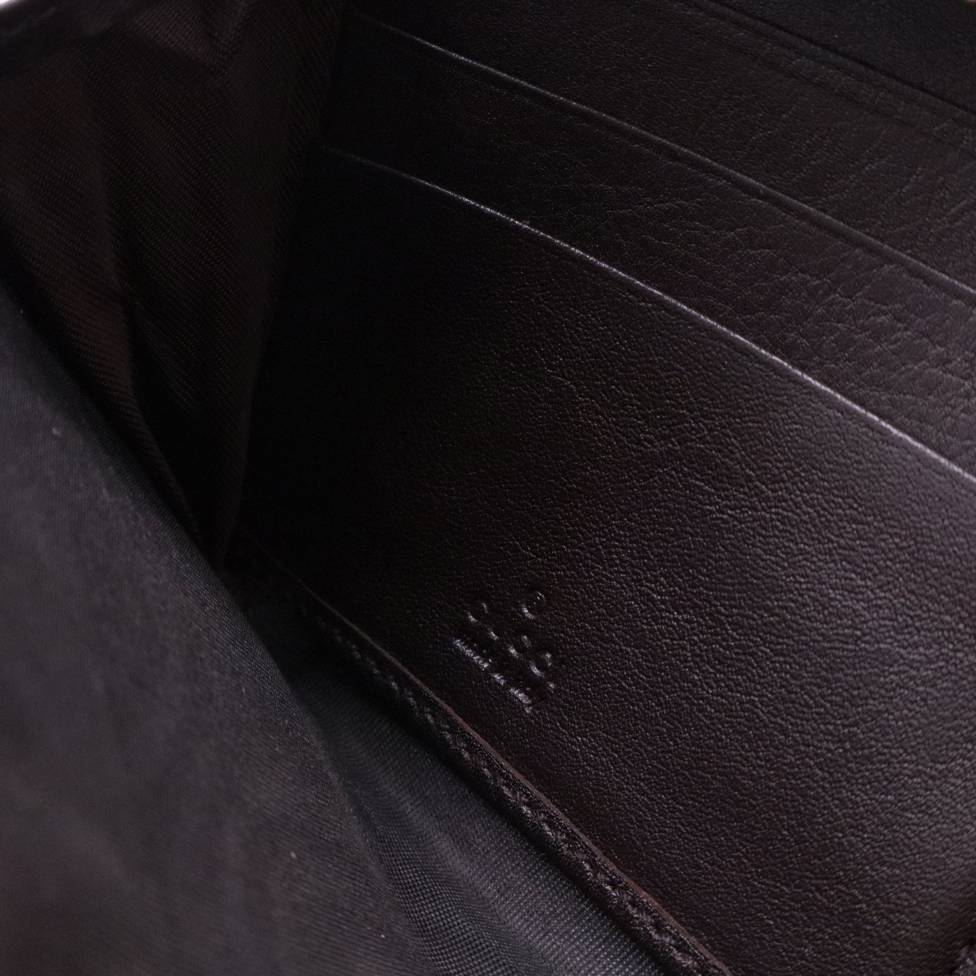Leather Printed Continental Wallet