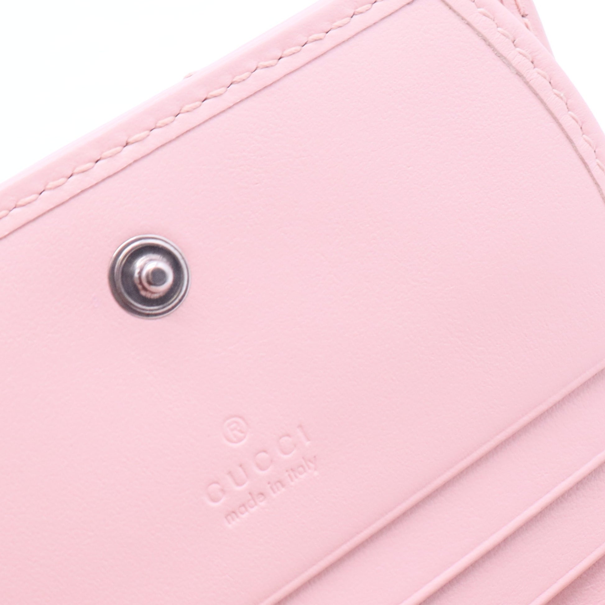 GG Marmont Bi-fold Wallet Pink W20057