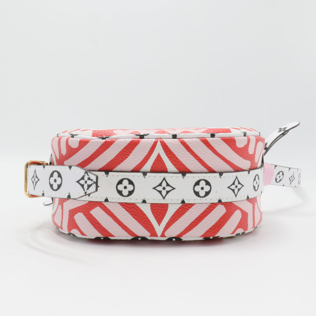 Monogram Giant Crafty Boite Chapeau Souple PM Creme Rouge twins