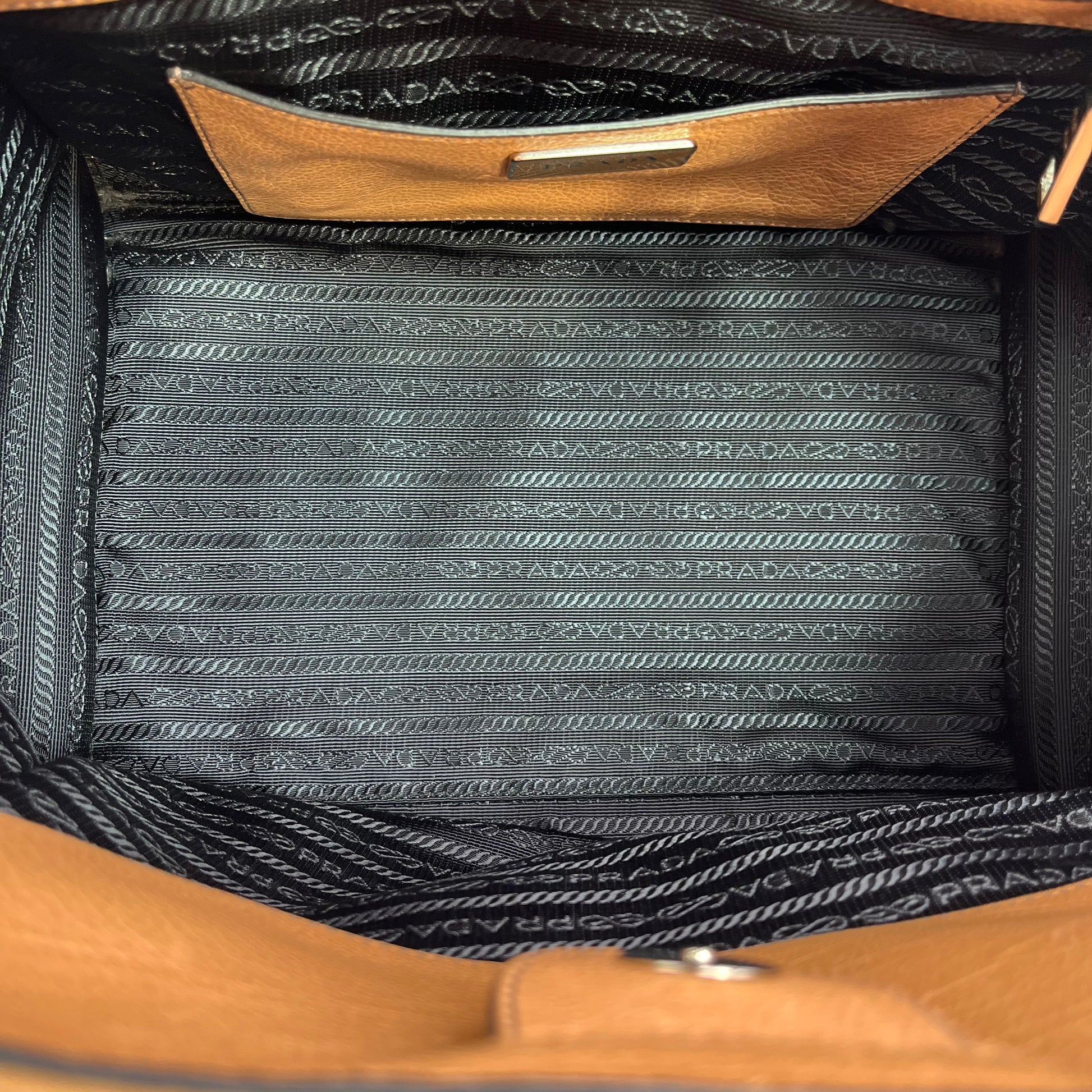 City Calf large Twin Pocket Tote Bag twins