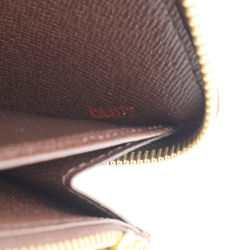 Damier Ebene Zippy Wallet