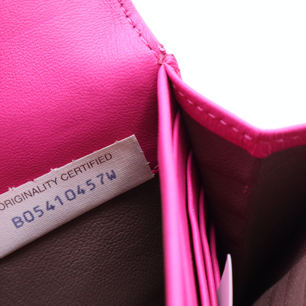 Continental Intrecciato Weave Continental Wallet-W20051