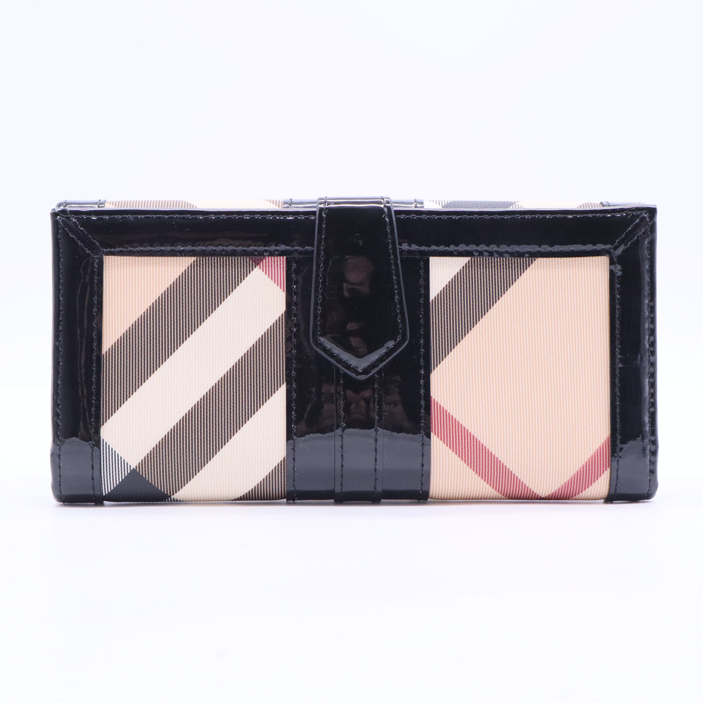 Nova Check Pattern Continental Wallet W20067