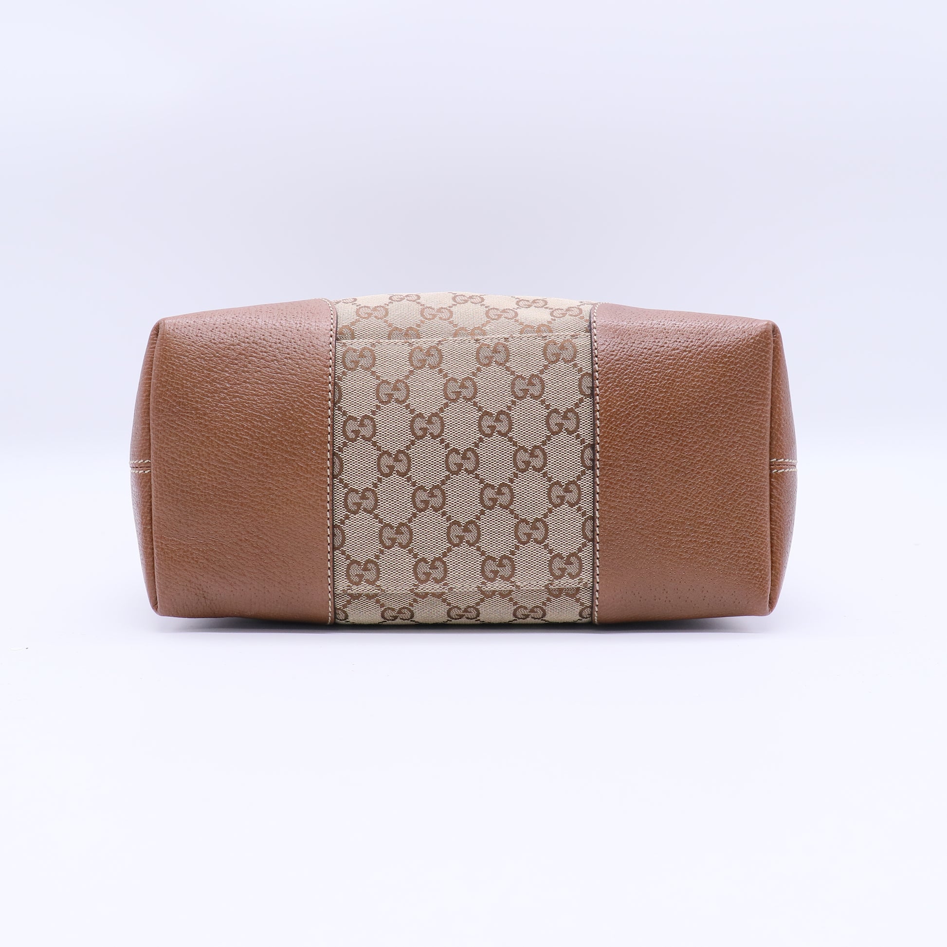 Bree Convertible Top Handle Bag GG Canvas with Leather Medium B21238