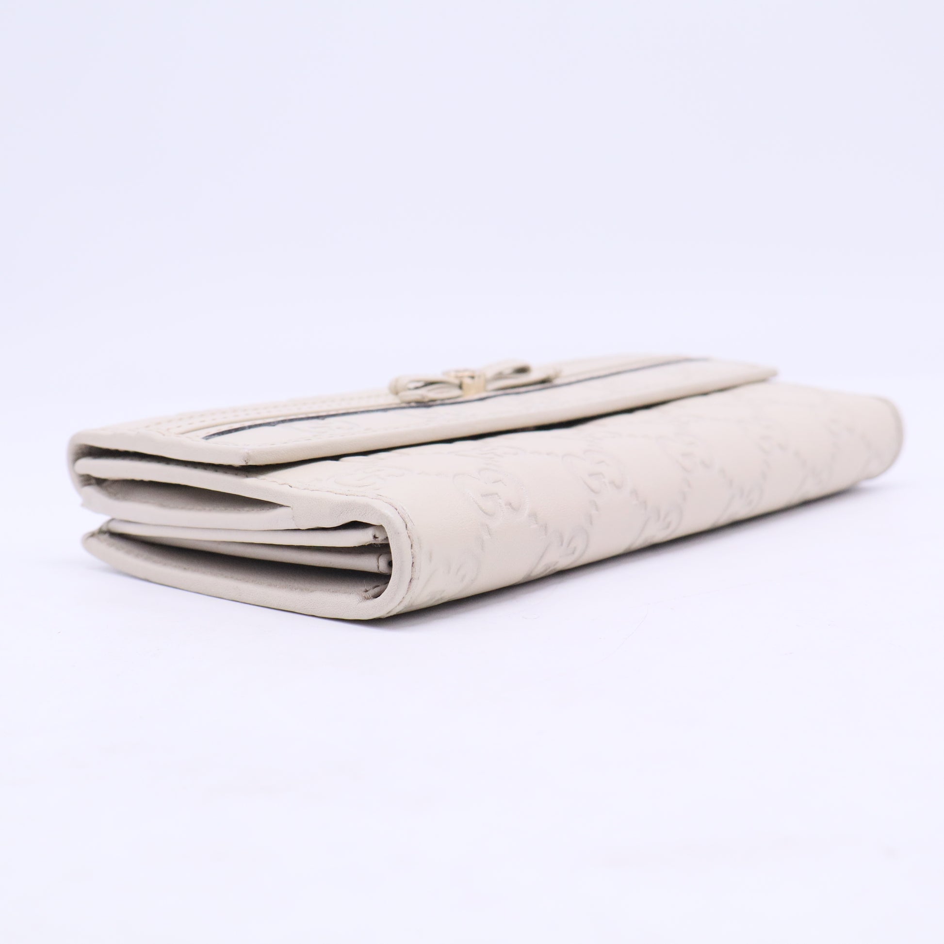 GG Signature Leather Continental Wallet W20499