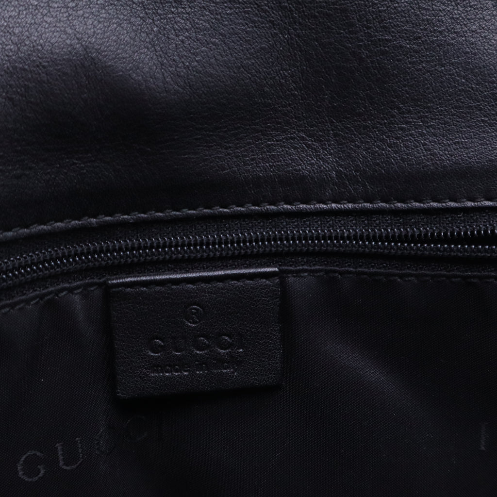 Bamboo Leather Flap Bag B21336