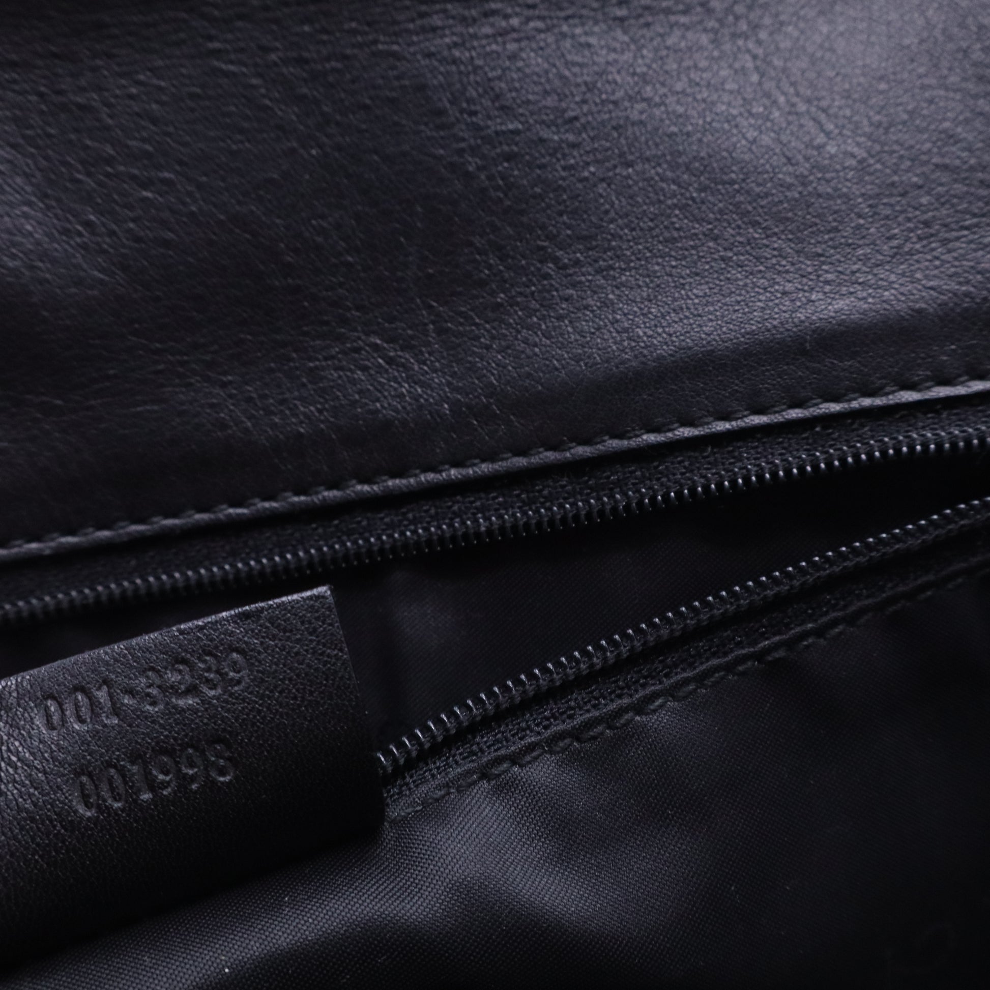 Bamboo Leather Flap Bag B21336