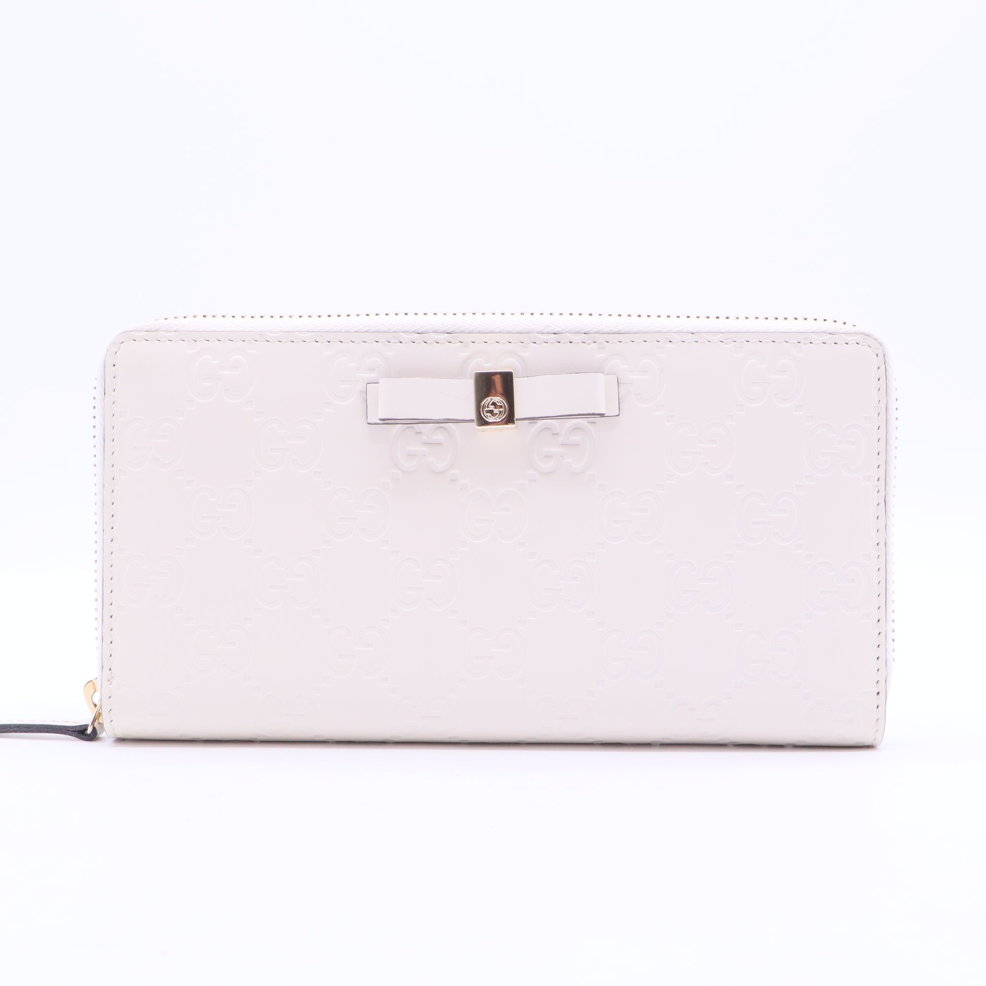 GG Logo Leather Continental Wallet W20070