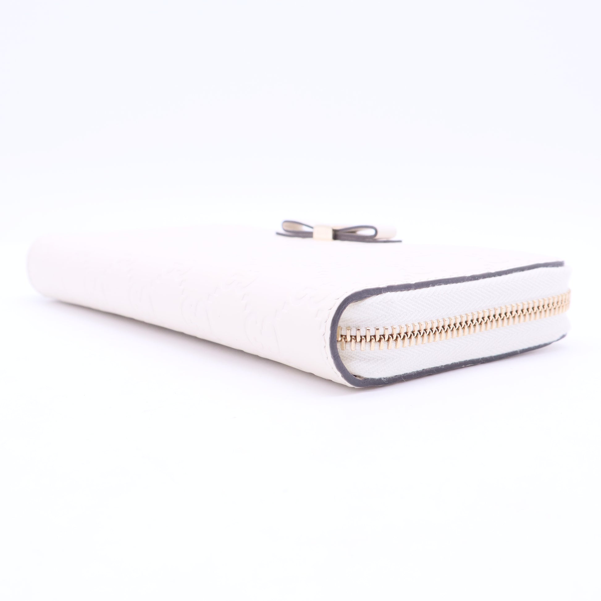 GG Logo Leather Continental Wallet W20070