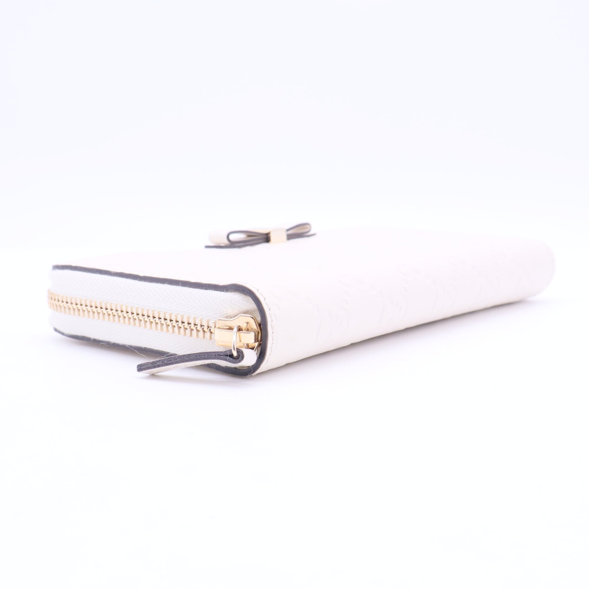 GG Logo Leather Continental Wallet W20070