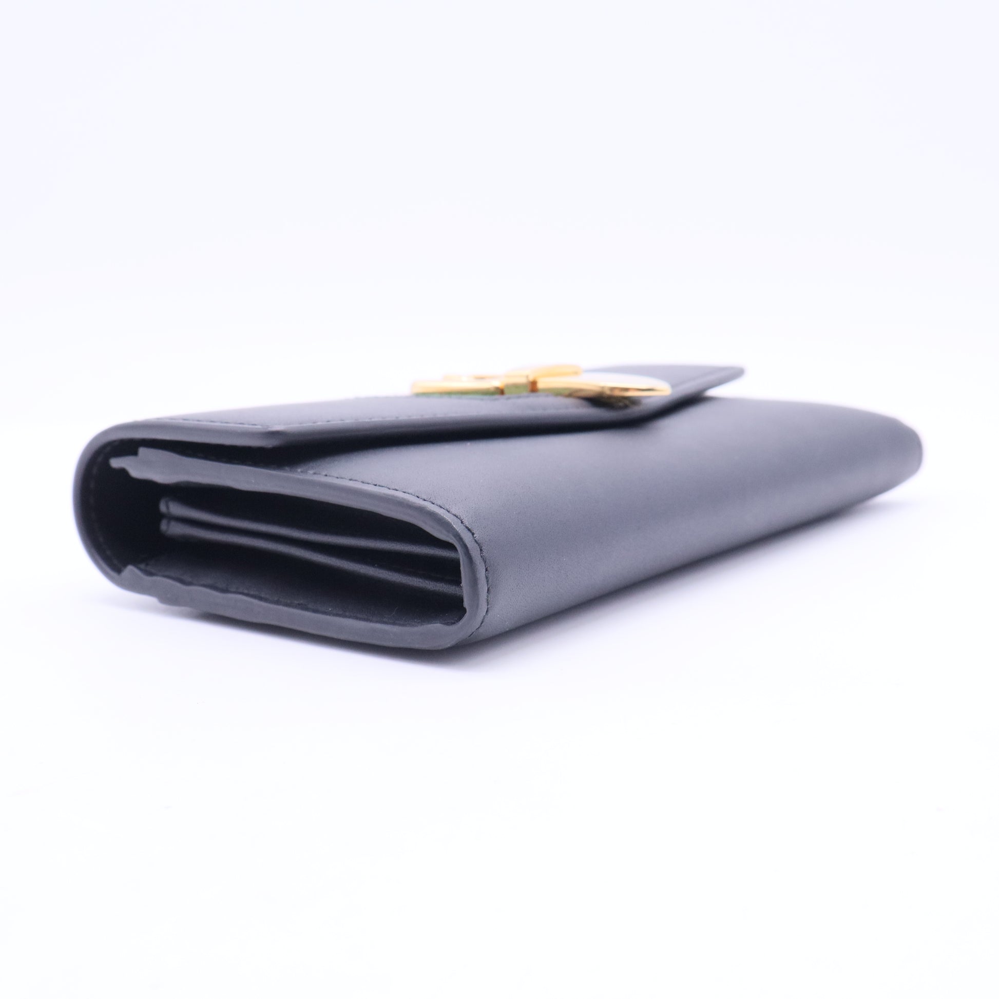 Web Accent Calfskin Continental Wallet W20065