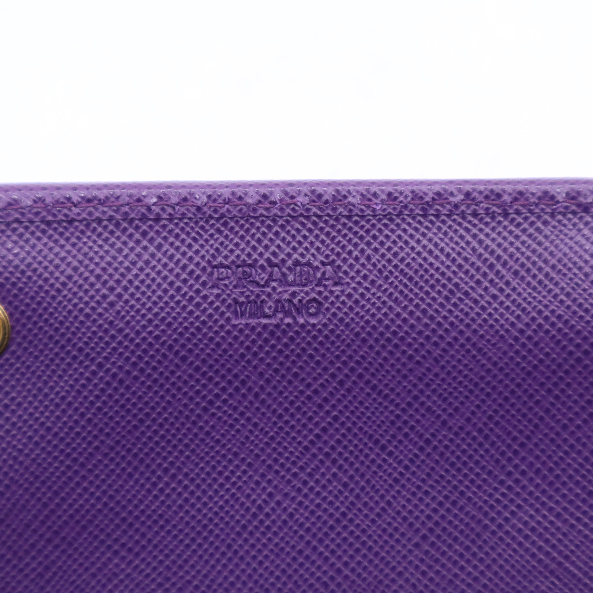 Prada Tessuto Nylon Jacquard Logo Continental Wallet W20986