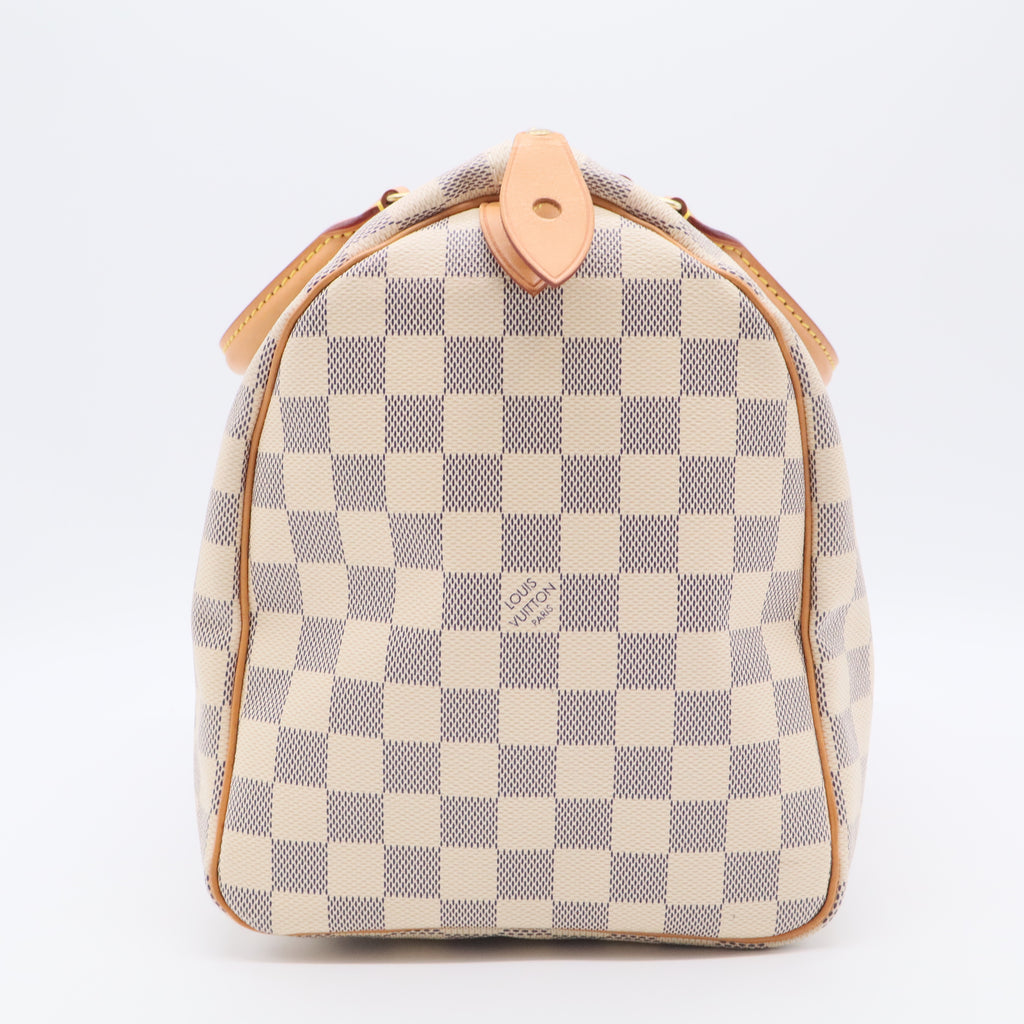 Damier Azur Speedy 30 boston bag