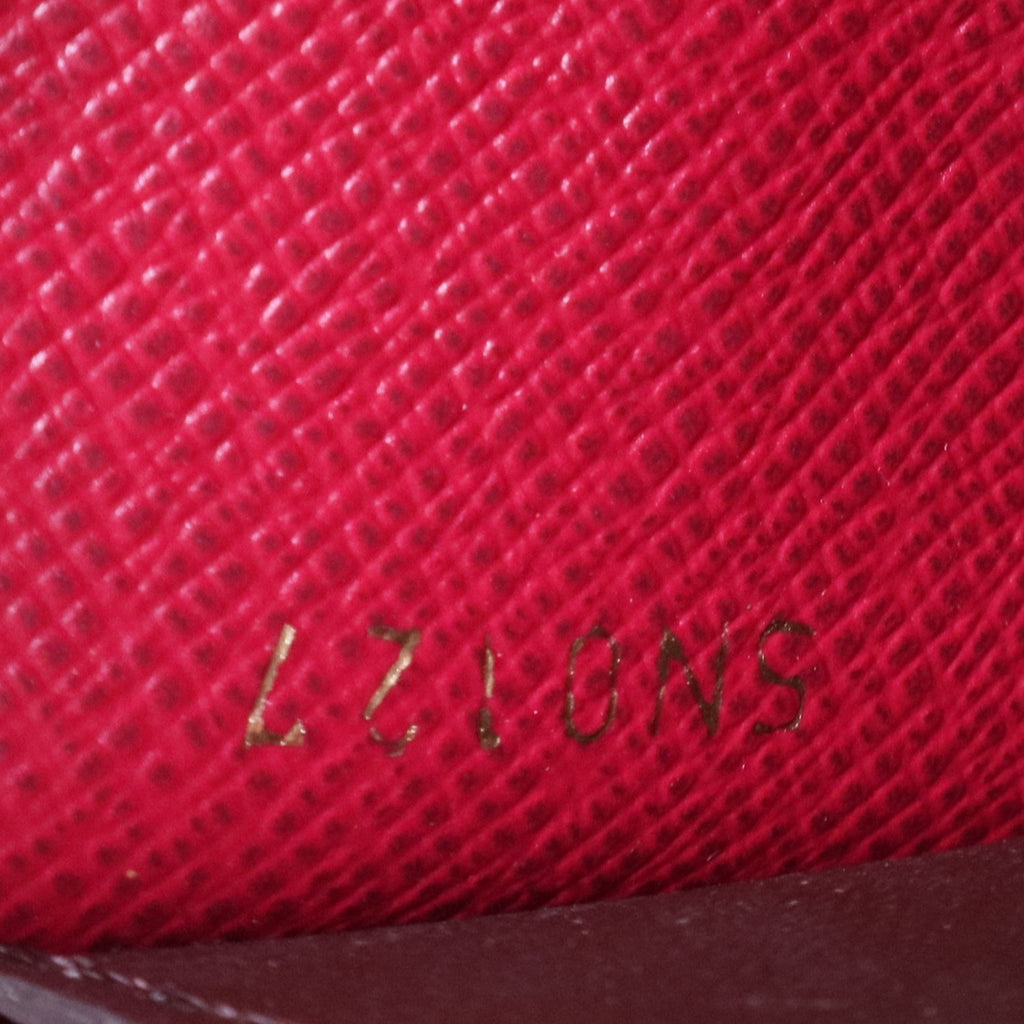LV Monogram Coated Canvas Emilie Wallet W20066