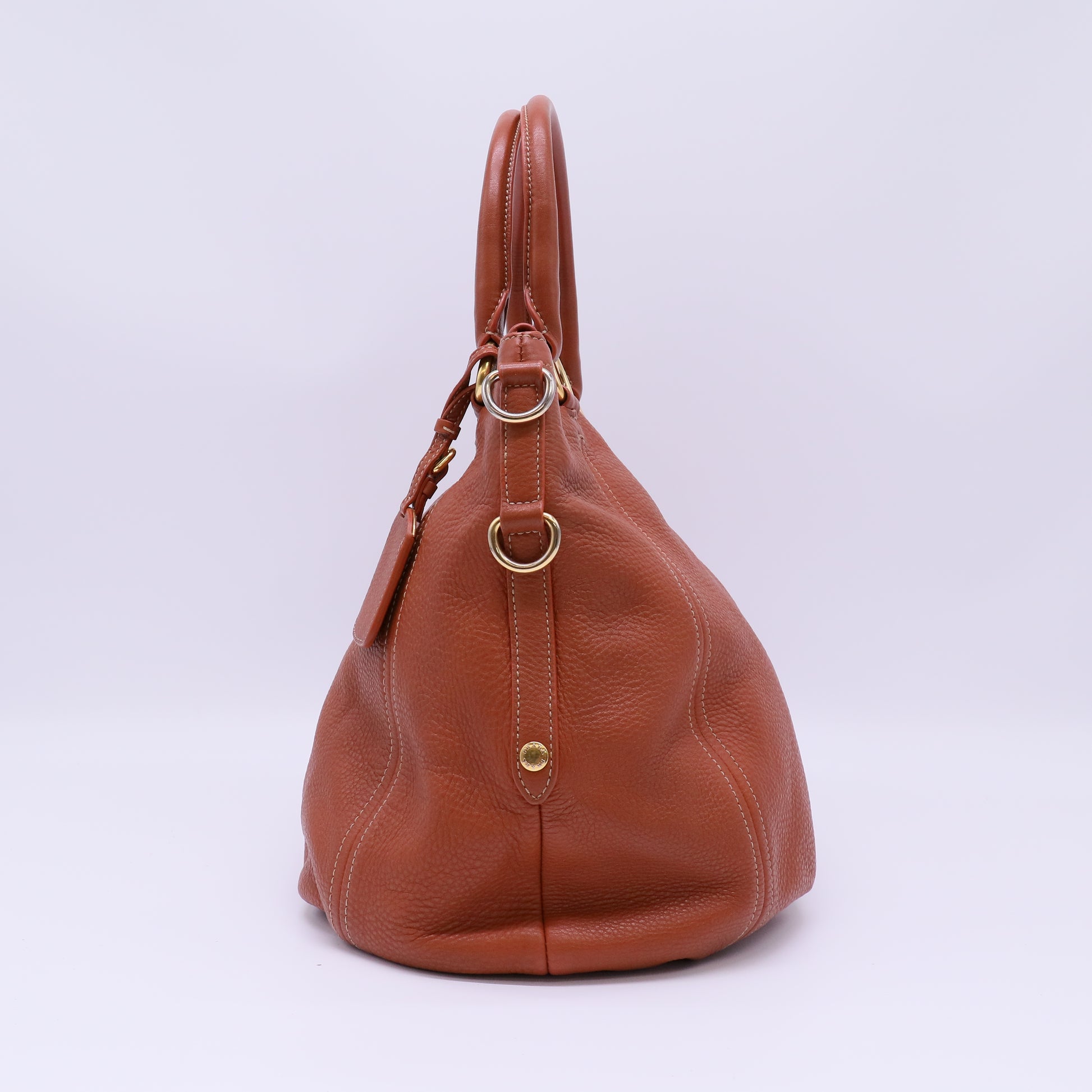 Convertible Satchel Vitello Daino Medium Twins B22741