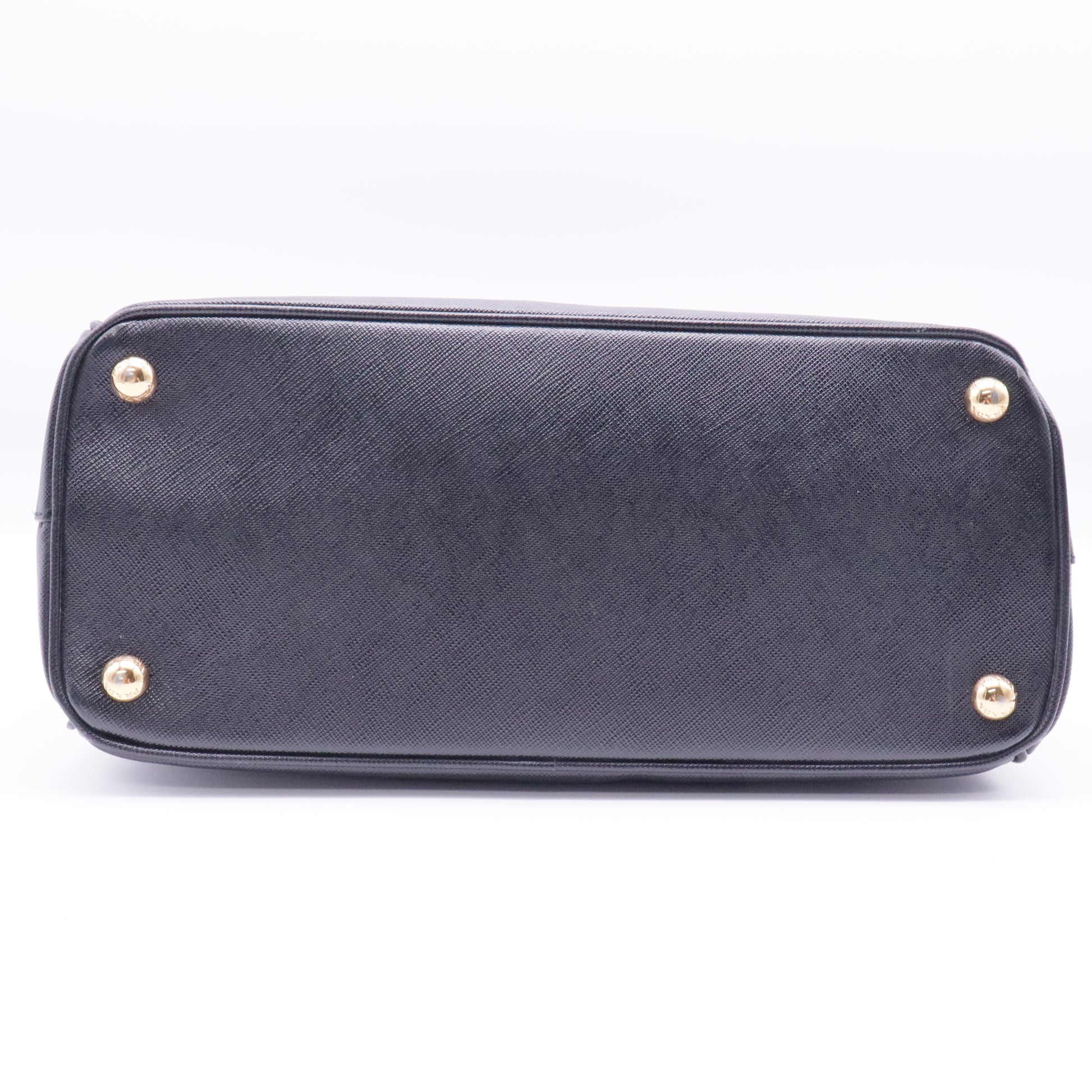 Saffiano Lux Leather Galleria Double Zip Medium twins