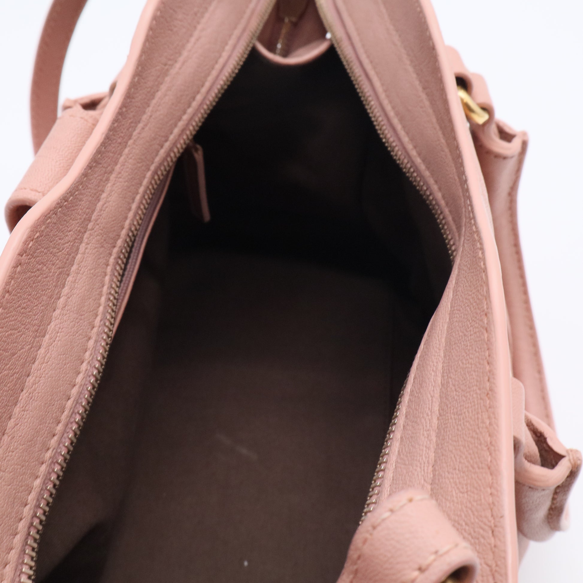 Pink Calfskin Leather Medium Cabas ChYc Bag