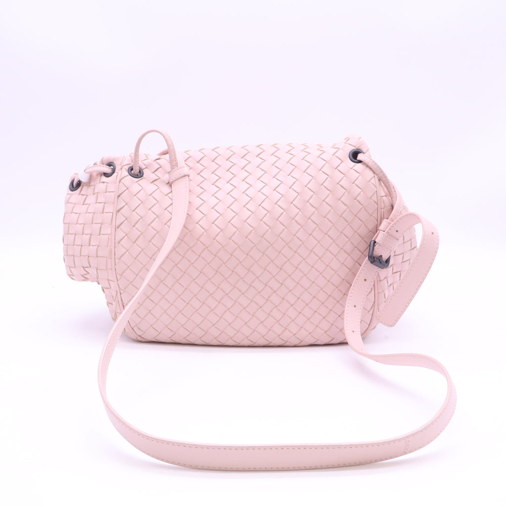 Bottega Veneta Nappa Intrecciato Flap Crossbody Bag twins B24467