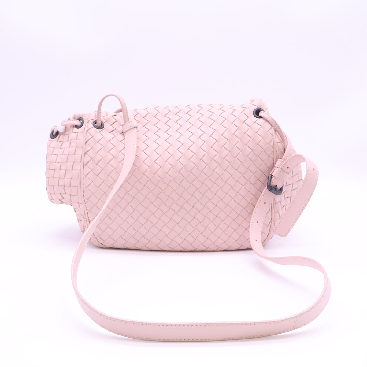 Bottega Veneta Nappa Intrecciato Flap Crossbody Bag twins B24467