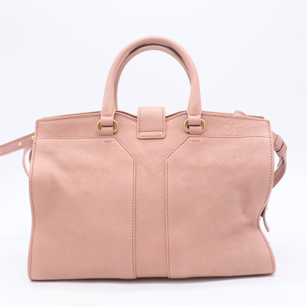 Pink Calfskin Leather Medium Cabas ChYc Bag